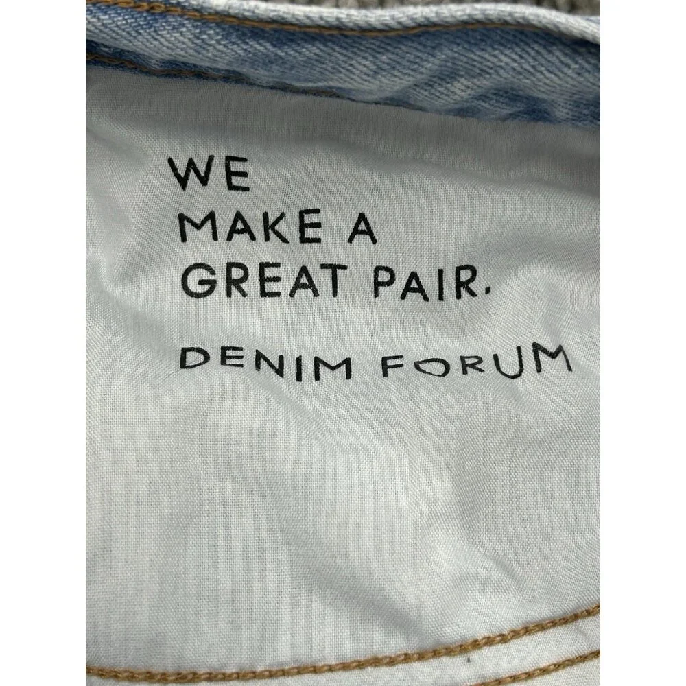 Aritzia DENIM FORUM Women’s Size 28L The BF High Rise Loose Jeans Slim Leg - Picture 10 of 16